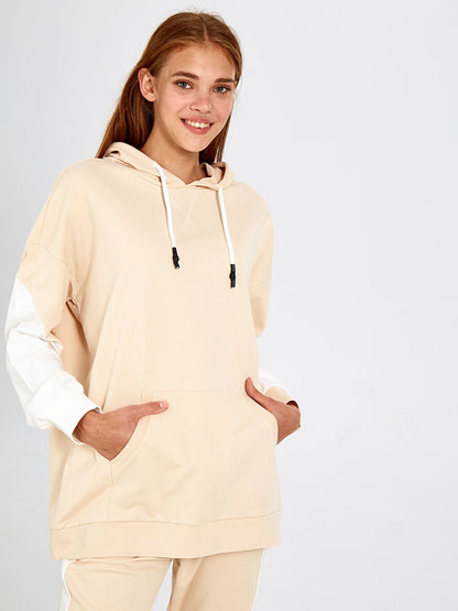 Hooded Long Sleeve Women's Pajama Top