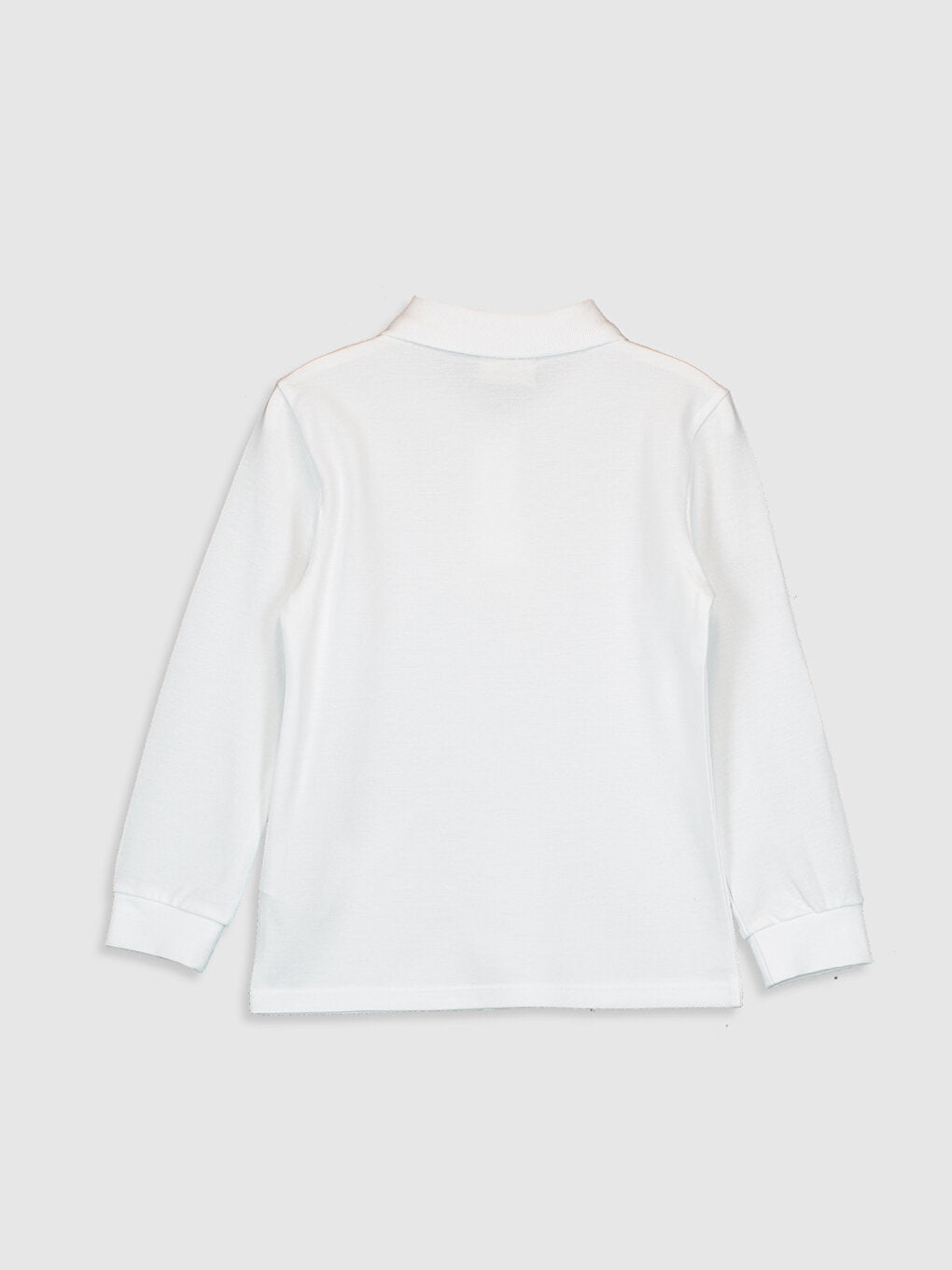 Girl's Polo Neck Cotton Basic T-Shirt