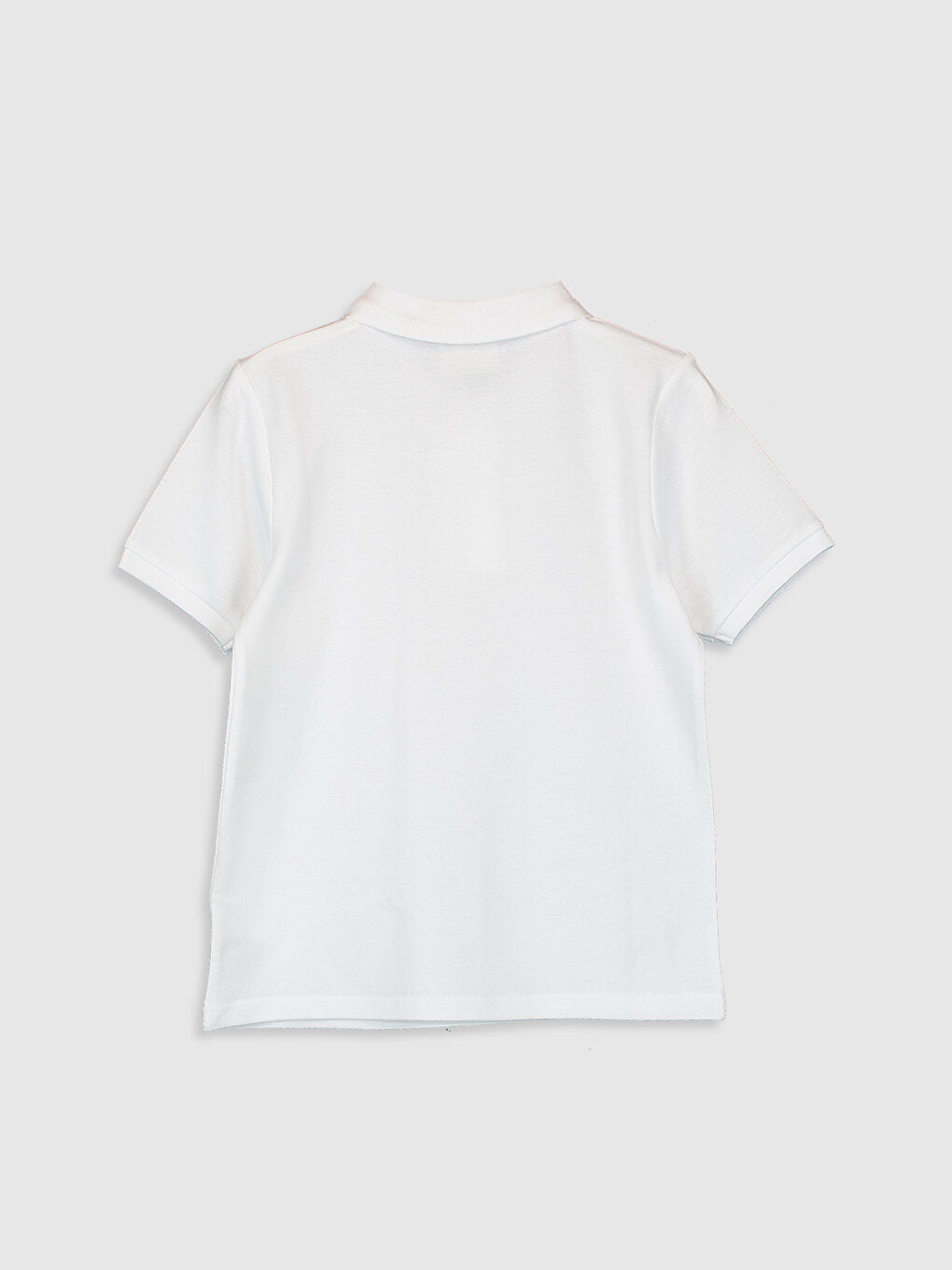 Girl's Polo Neck Basic T-Shirt