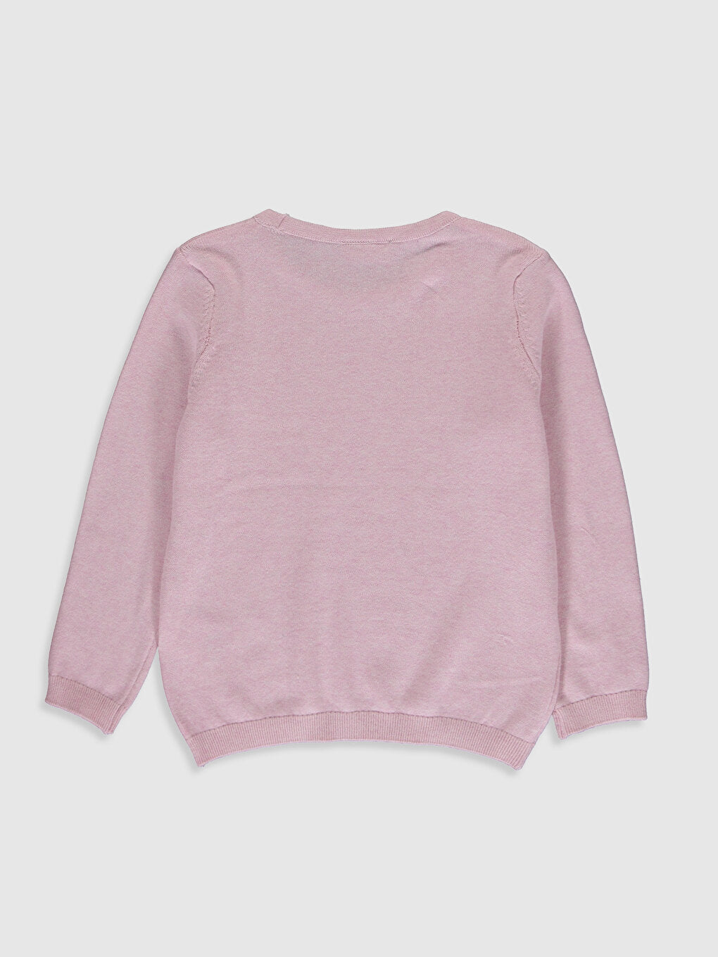 Girl's Basic Fine Knitwear Sweater