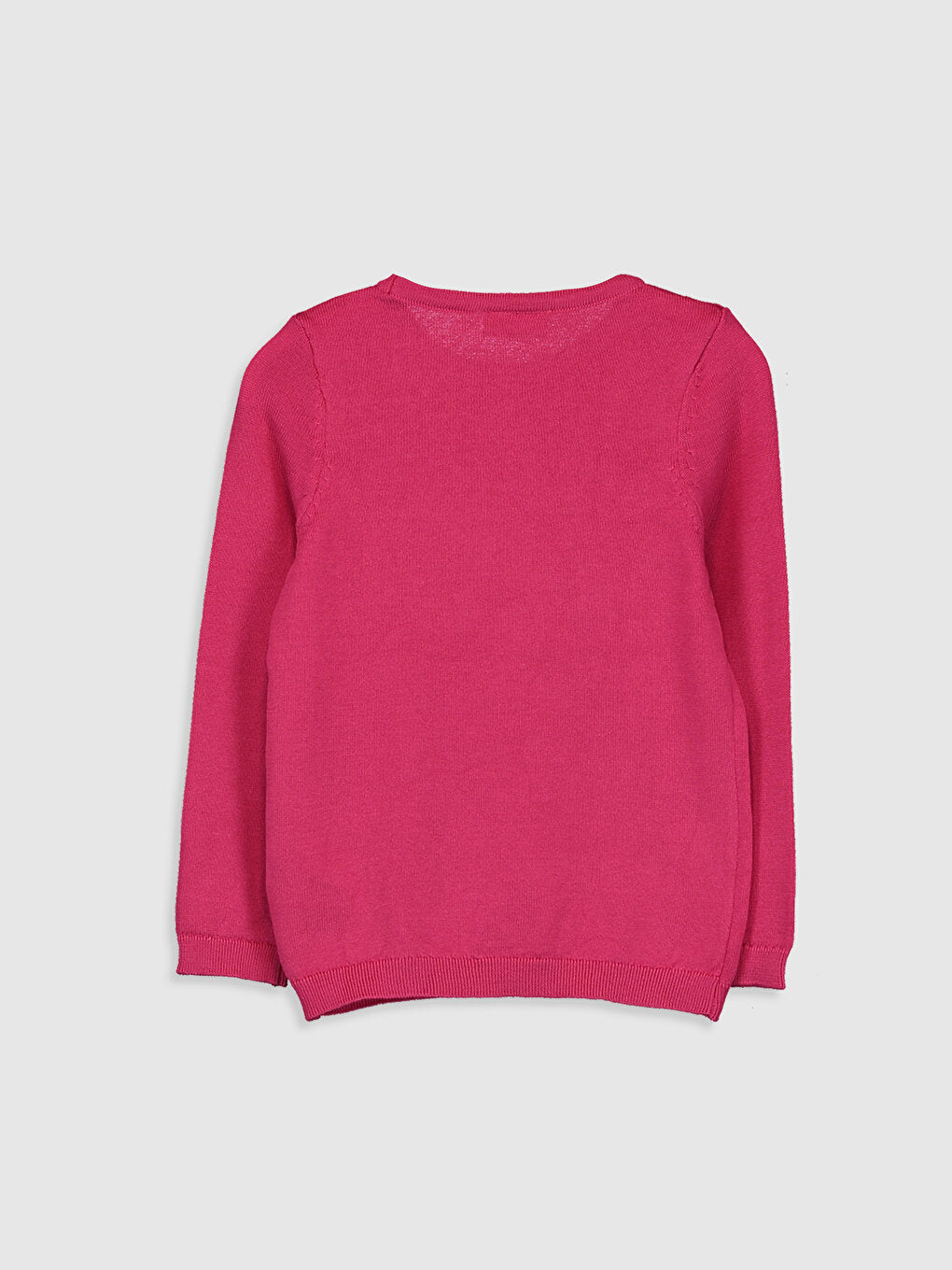 Girl's Basic Fine Knitwear Sweater