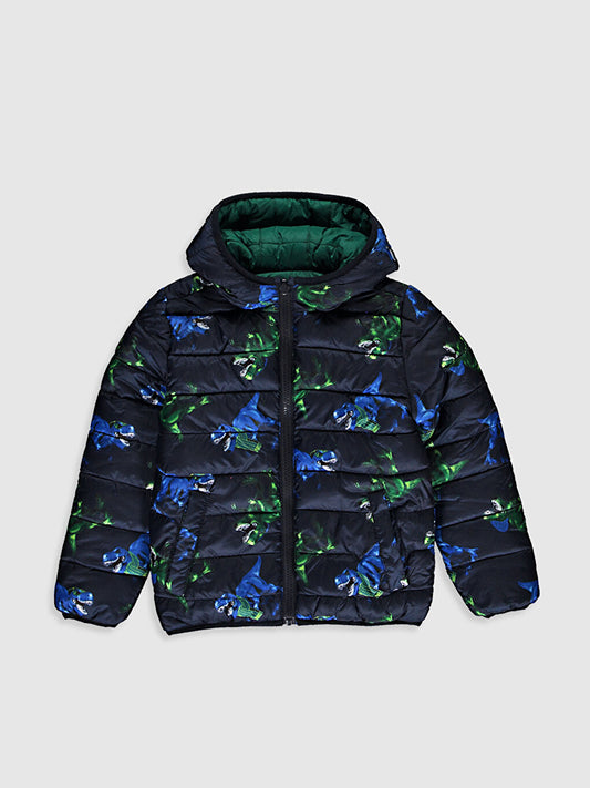 Boy's Double Sided Puffer Jacket