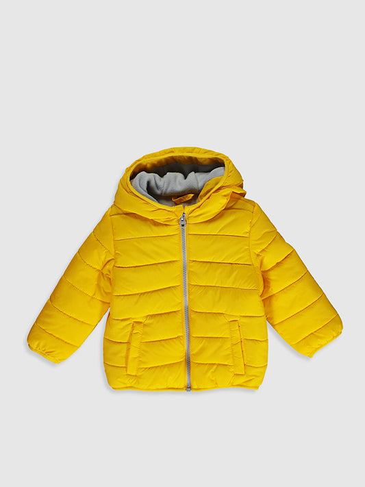 Baby Boy Hooded Zipper Coat