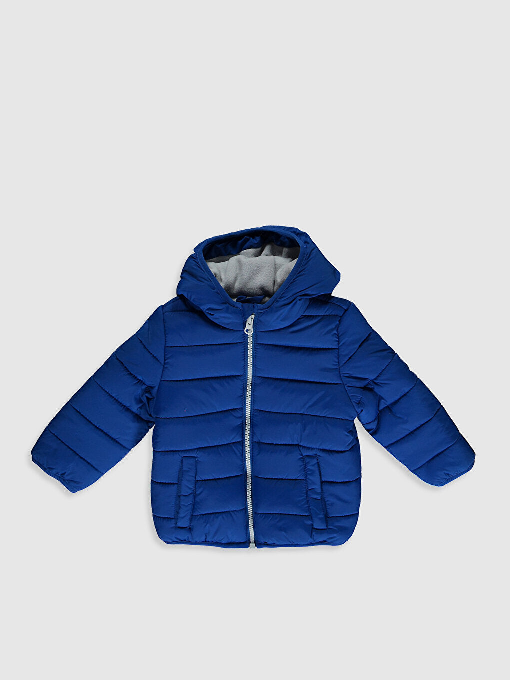 Baby Boy Hooded Zipper Coat