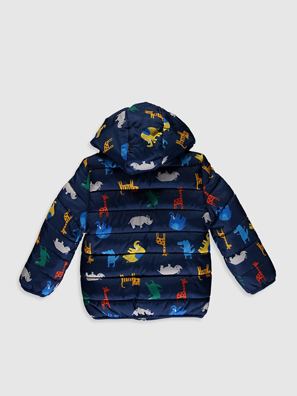 Baby Boy Hooded Zipper Coat