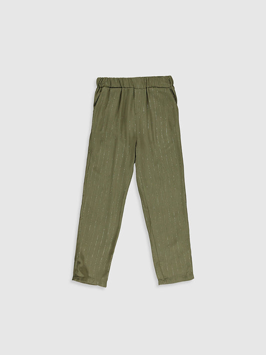 Girl's Viscose Trousers