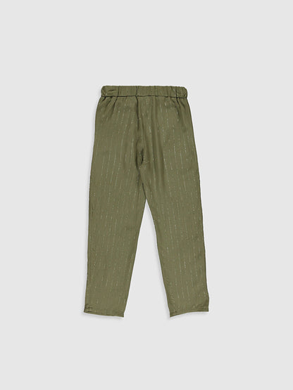 Girl's Viscose Trousers