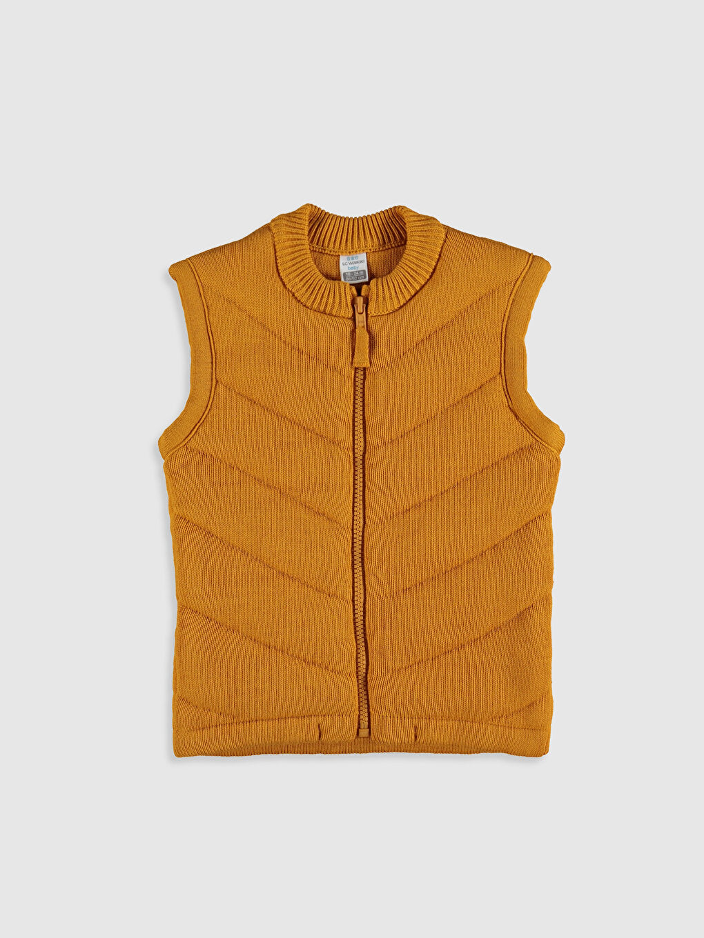 High Collar Baby Boy Vest