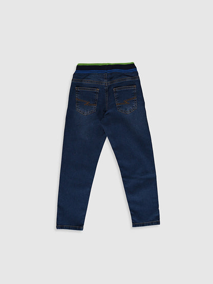 Boy's Elastic Waist Jean Trousers