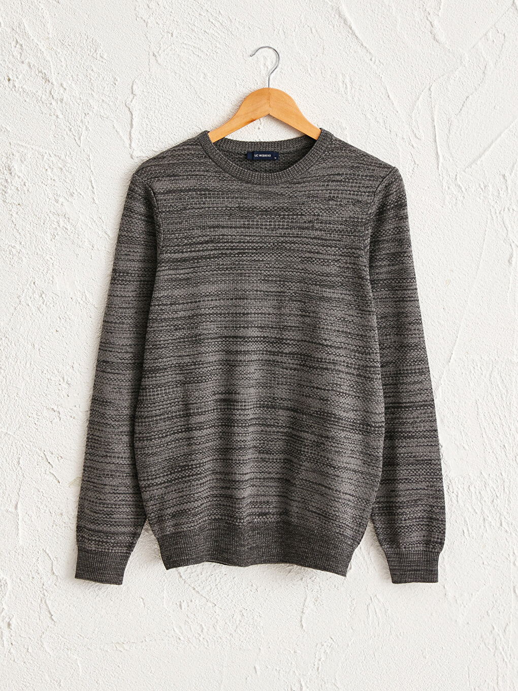 Crew Neck Fine Knitwear Sweater