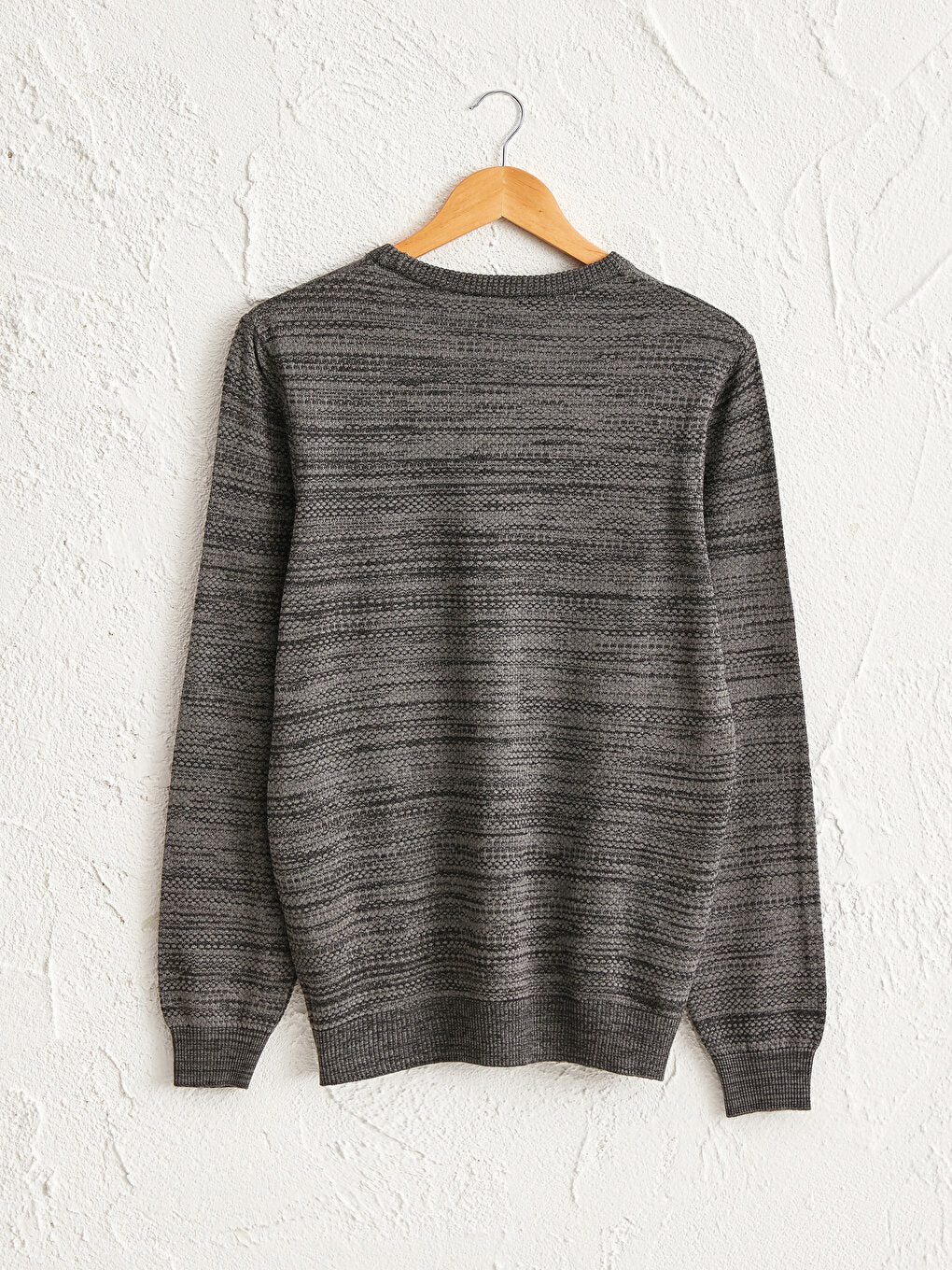 Crew Neck Fine Knitwear Sweater