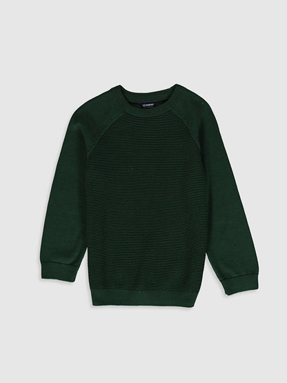 Long Sleeve Boy's Thin Knitwear Sweater