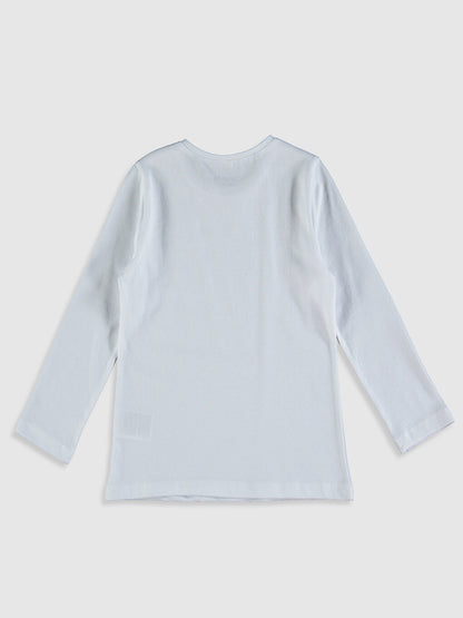 Girl's Cotton Basic T-Shirt