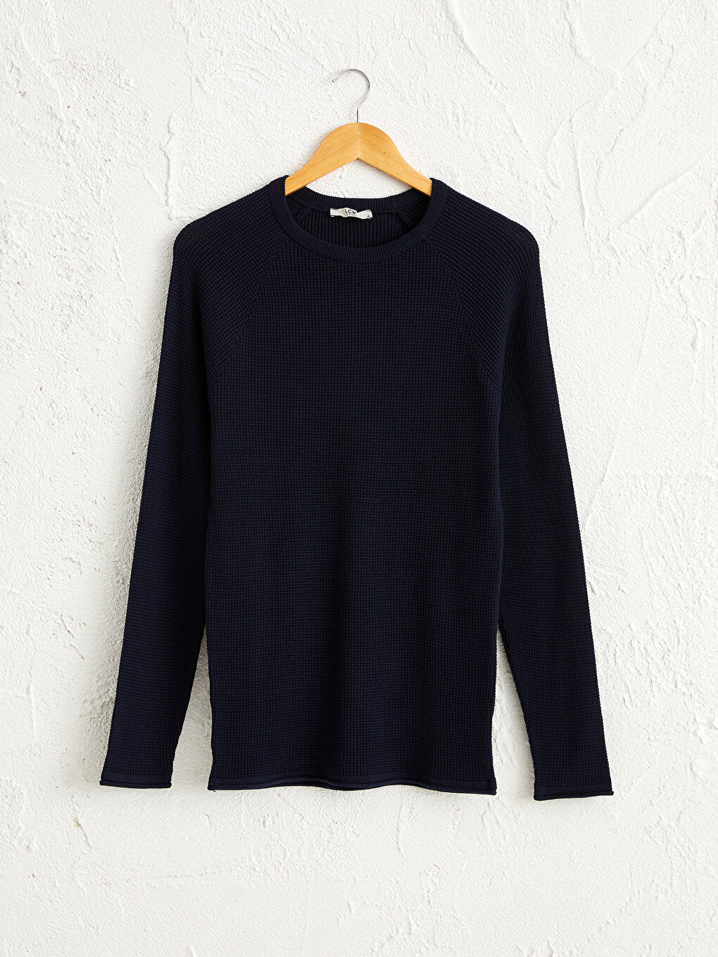 Crew Neck Fine Knitwear Sweater