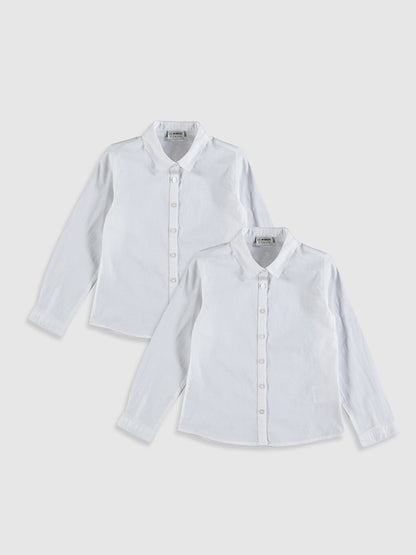 Girl's Poplin Shirt