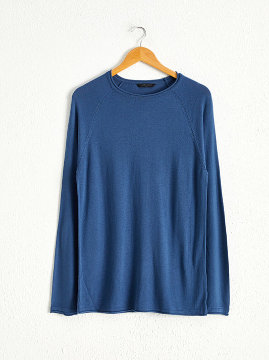 Crew Neck Thin Sweater