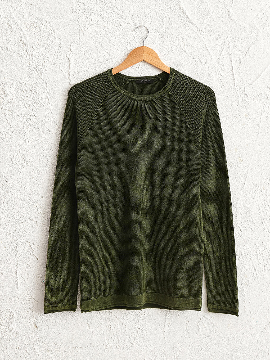 Crew Neck Fine Knitwear Sweater