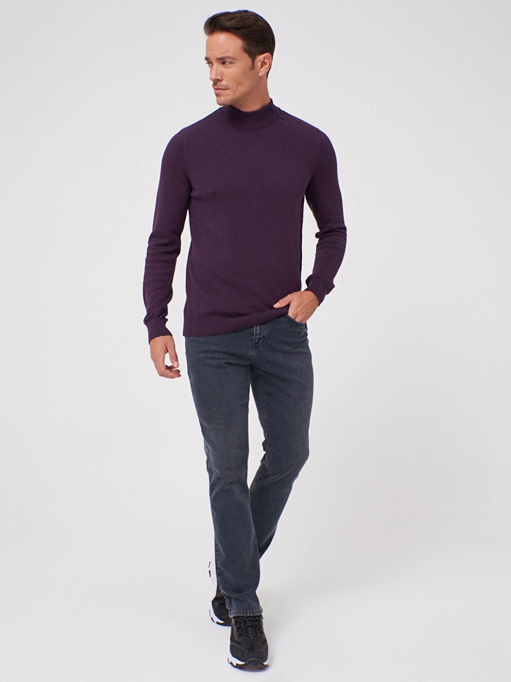 Half Turtleneck Knitwear Sweater