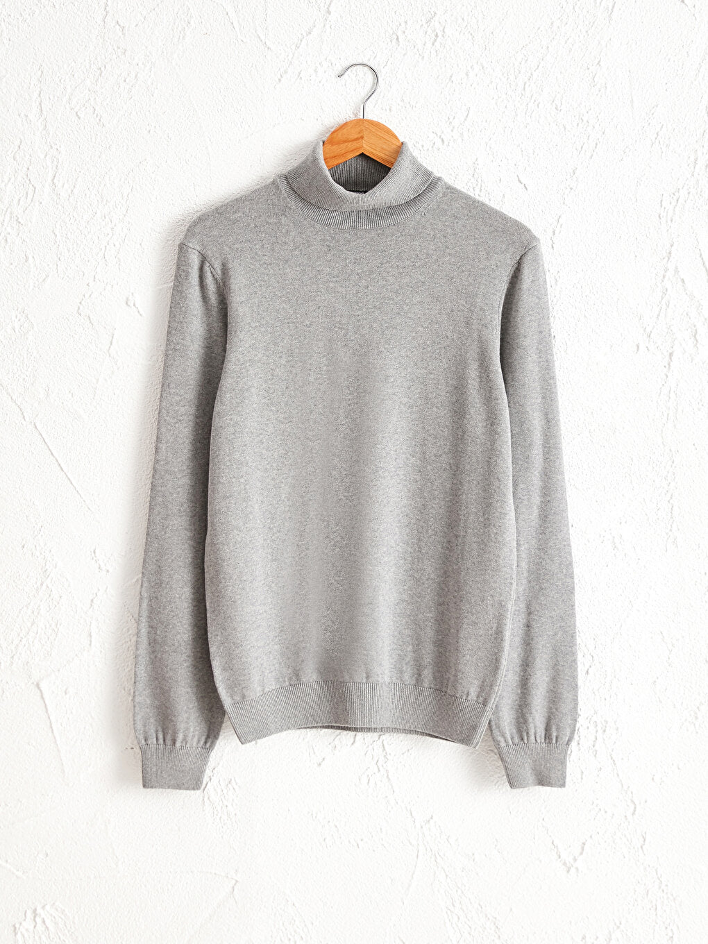 Turtleneck Basic Fine Knitwear Sweater