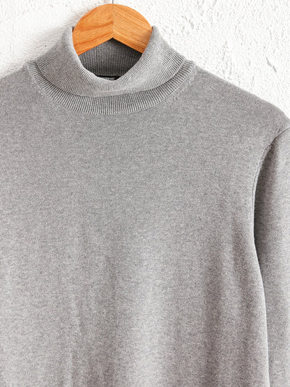 Turtleneck Basic Fine Knitwear Sweater