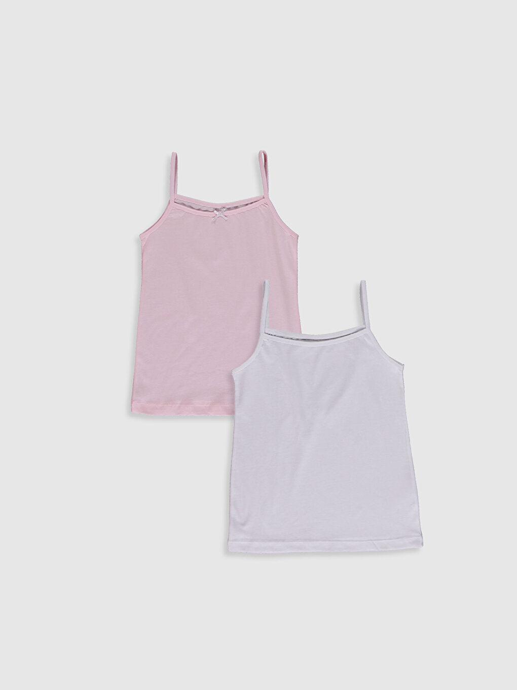 Girl's Cotton Undershirt 2-pack