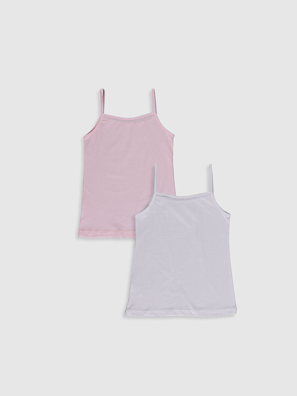 Girl's Cotton Undershirt 2-pack