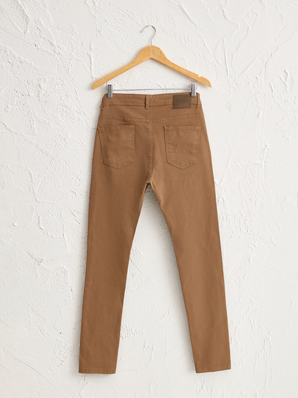 Slim Fit Gabardine Chino Trousers