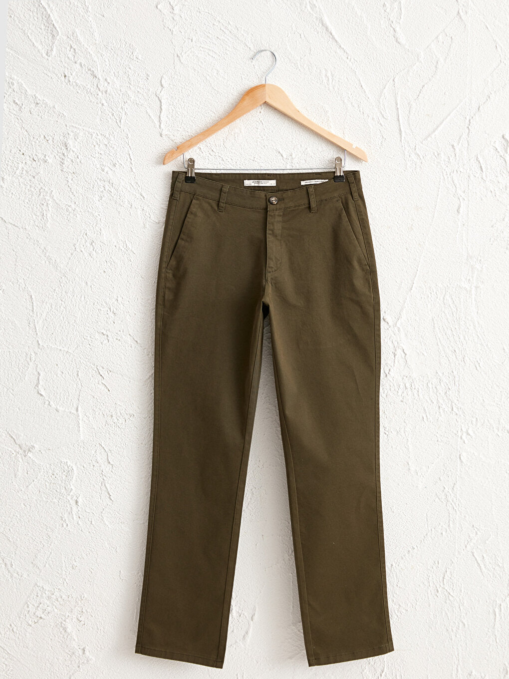 Normal Fit Gabardine Chino Trousers