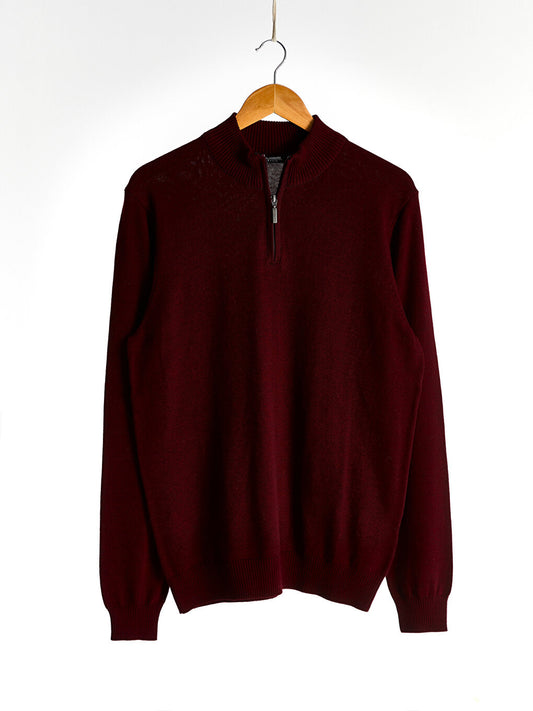 High Collar Long Sleeve Men's Knitwear Sweater