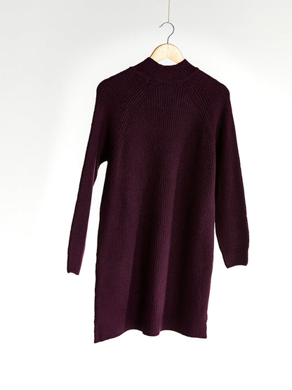 Long Sleeve Women's Knitwear Tunic