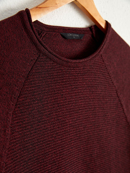 Crew Neck Basic Knitwear Sweater