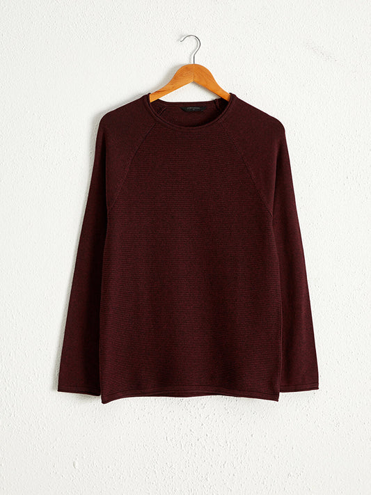 Crew Neck Basic Knitwear Sweater