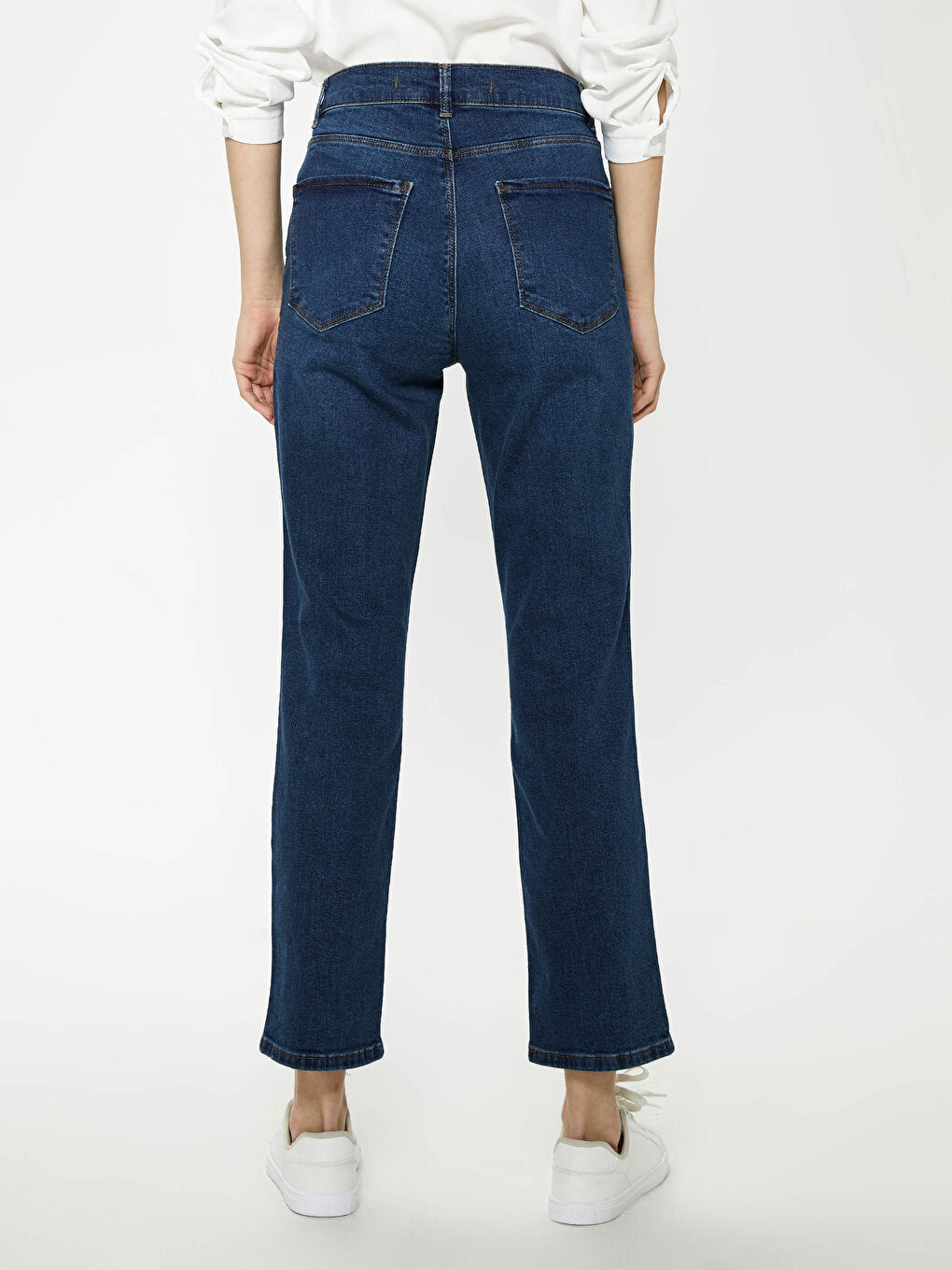 Skinny Fit Women's Rodeo Jean Trousers with Pocket Detail