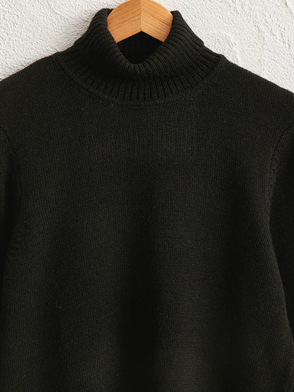 Turtleneck Basic Thick Knitwear Sweater