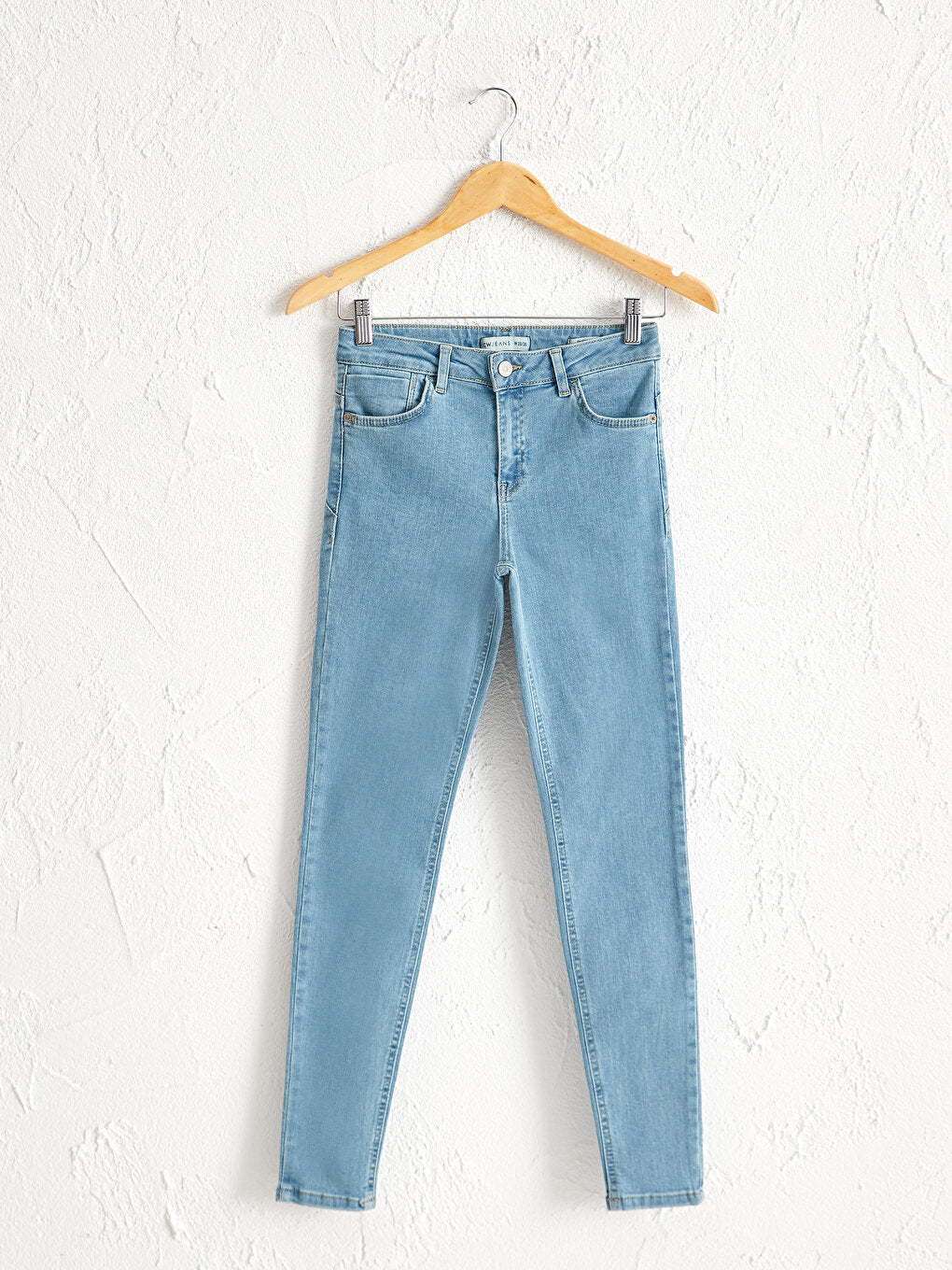 Ankle Length Skinny Fit Push Up Jean Trousers