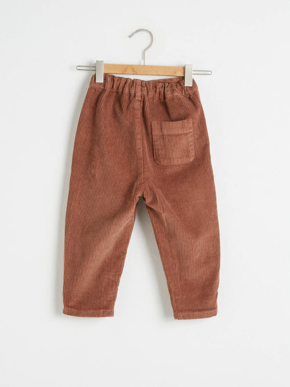 Baby Boy Velvet Trousers