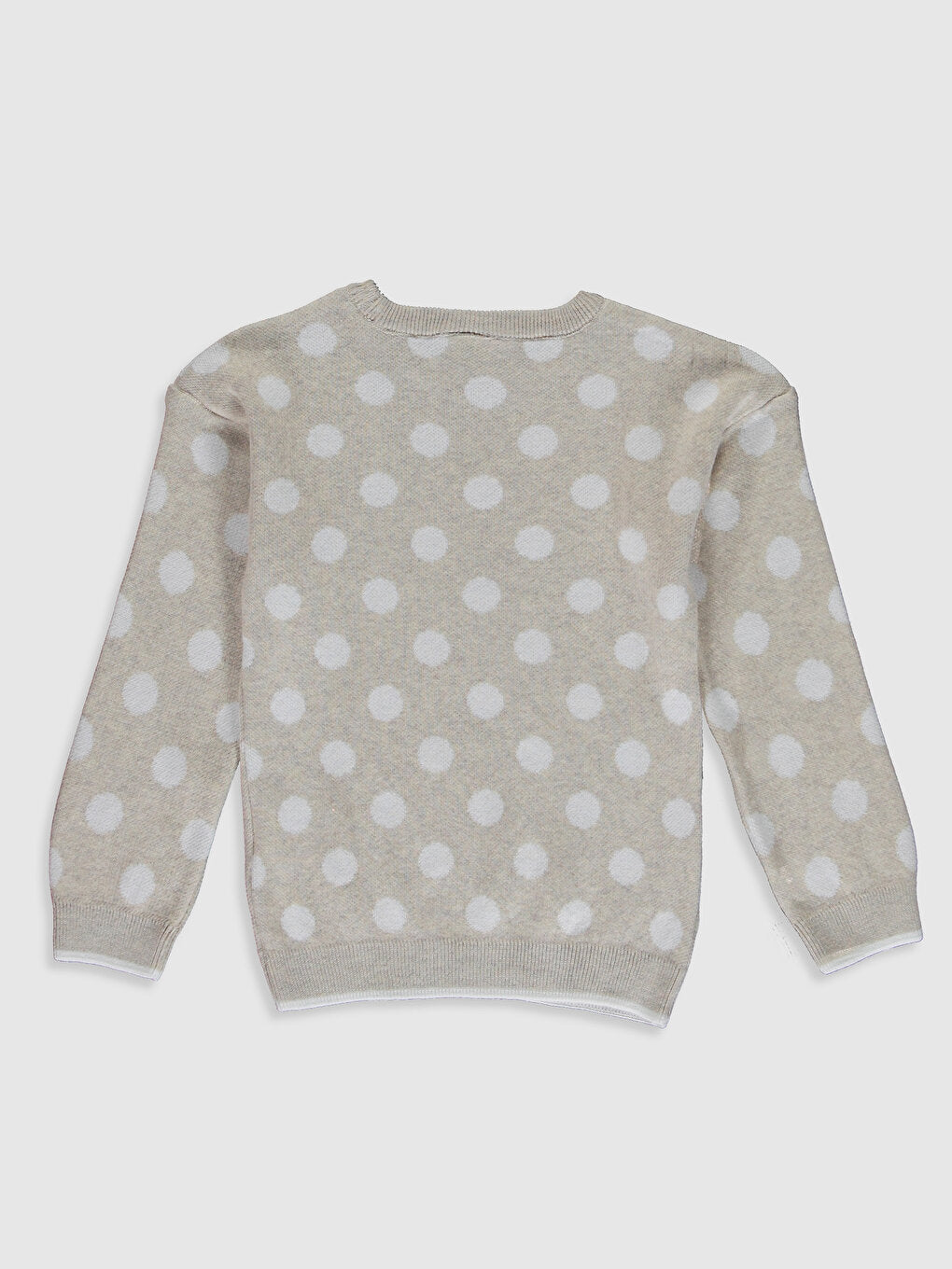 Girl's Polka Dot Fine Knitwear Sweater