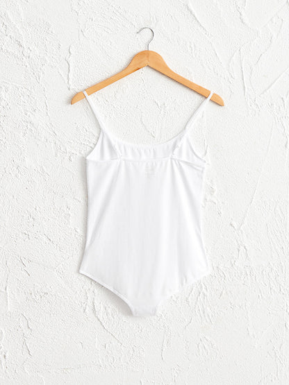 Strappy Cotton Bodysuit