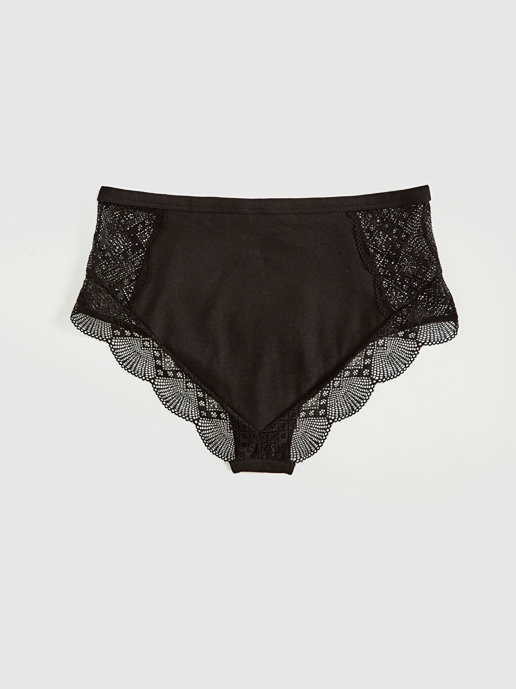 Lace Detailed High Waist Panties