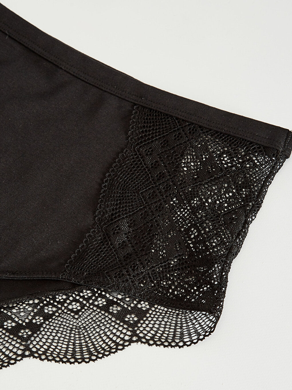 Lace Detailed High Waist Panties