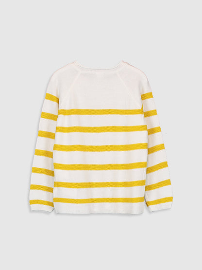 Baby Boy Striped Knitwear Sweater