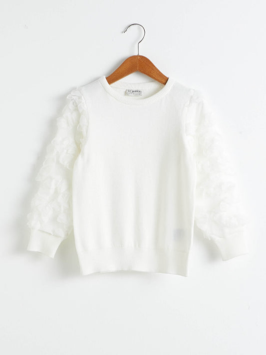 Girl's Fine Knitwear Sweater