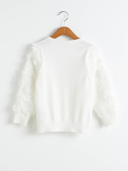 Girl's Fine Knitwear Sweater