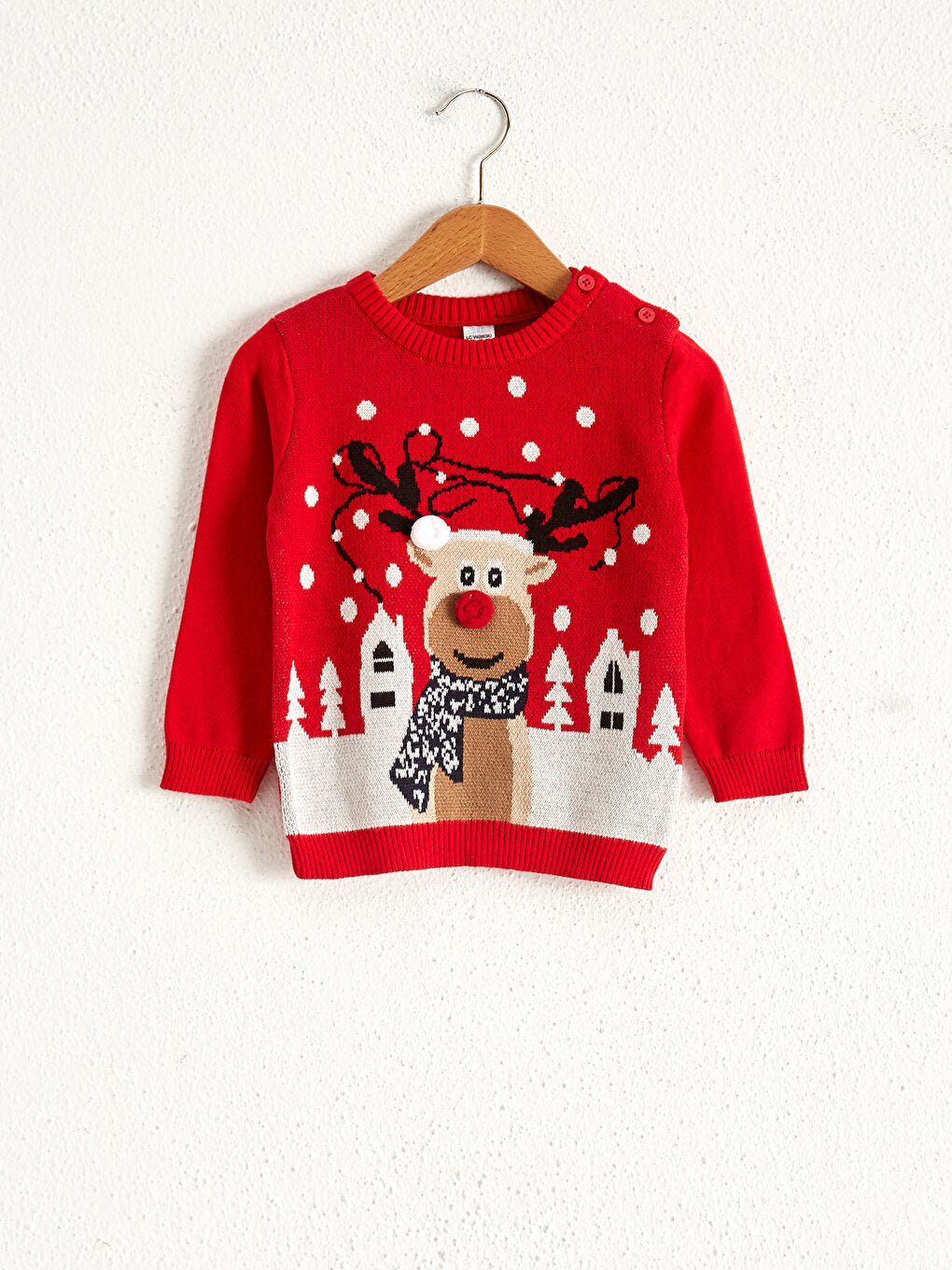 Baby Boy New Year Themed Knitwear Sweater