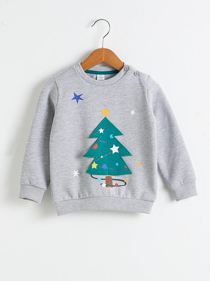 Baby Boy New Year Themed Sweatshirt