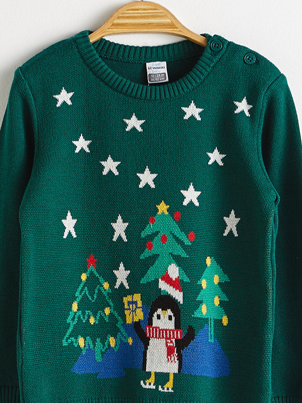 Baby Boy New Year Themed Knitwear Sweater