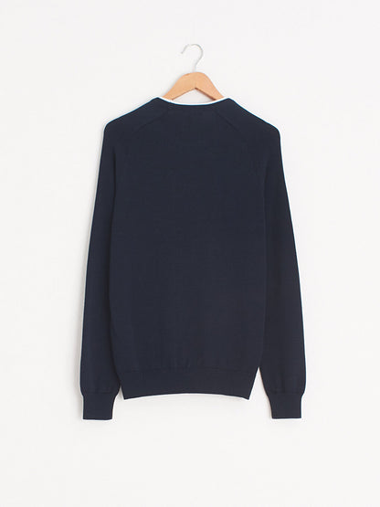 Crew Neck Knitwear Sweater