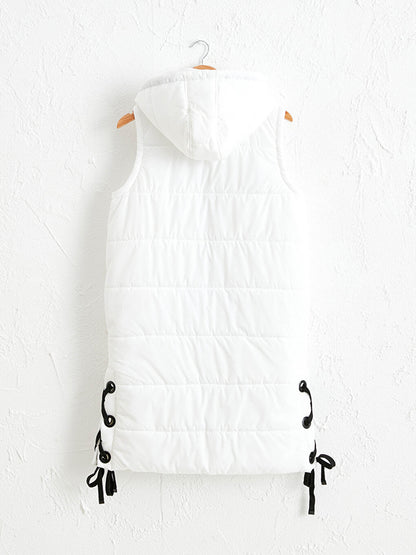 Hooded Thick Puffer Vest