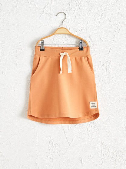 Girl's Organic Cotton Skirt