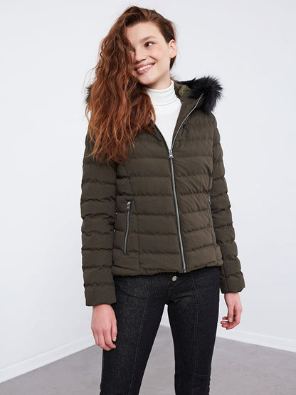 Hooded Thick Puffer Jacket